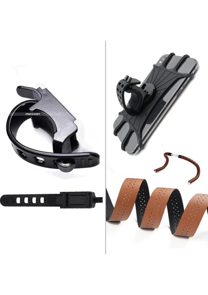 Mount C Stili Evrensel Bisiklet Işık Klip Montaj Telefon Tutucu Braketi Bisiklet Şişe Tutucu Pompa Çan Aksesuarları Mıccgın (Yurt Dışından)