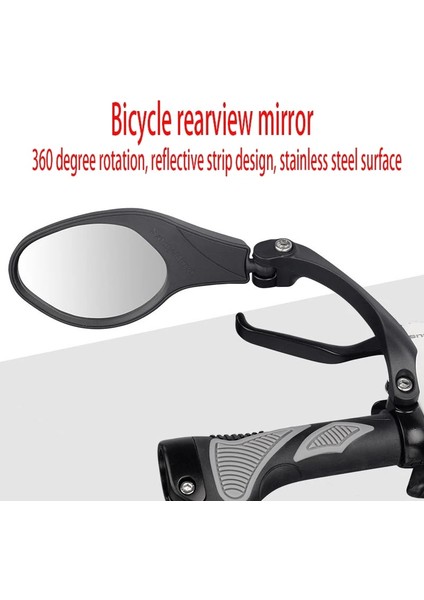 D Stili 1 Adet Bisiklet Dikiz Aynası Evrensel Katlanabilir Paslanmaz Çelik Lens Gidon Mtb Bisiklet Dikiz Aynaları Sürme Güvenliği RR7319 (Yurt Dışından) modelleri