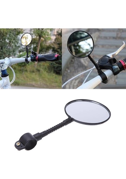1 Adet Tarzı Bisiklet Dikiz Aynası Geniş 360 Döndürme Açısı Bisiklet Gidonu Bisiklet Güvenliği Için Dikiz Aynası Mtb Bisiklet Bisiklet Aksesuarı (Yurt Dışından) fırsatları