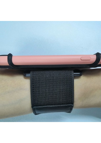 Siyah Stil Bilek Telefon Tutacağı Esnek Bant 360° Dönebilen Kol Silikon Cep Telefonu Yuvası Akıllı Telefonlara Uyar Багажник Для Велосипеда (Yurt Dışından) fırsatları