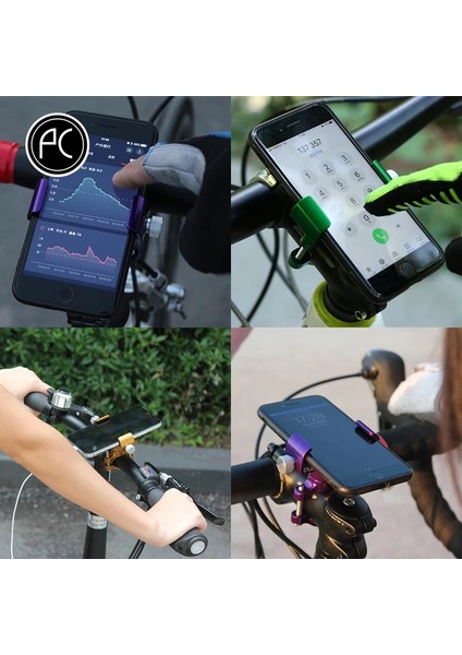 Gümüş Tarzı Pcycling Telefon Tutucu Alüminyum Alaşım 360 Derece Döndürme Akıllı Telefon Ayarlanabilir Destek Gps Bisiklet Telefon Standı Montaj Braketi (Yurt Dışından) fırsatları