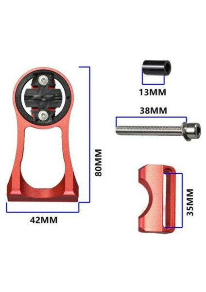 Kırmızı Stil Mtb Yol Bisiklet Bilgisayar Kamera Montaj Tutucu Out Ön Bisiklet Kök Uzatma Garmin Bryton Cateye Gopro Işık Için Destek Tutucu (Yurt Dışından) modelleri