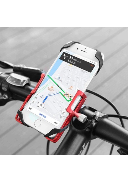 Titanyum Tarzı Resmi Otantik Bisiklet Cep Telefonu Tutucu Yüksek Li Alüminyum Alaşımlı Bisiklet Telefon Desteği Motosiklet Bisiklet Aksesuarları (Yurt Dışından) modelleri