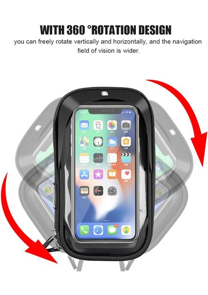 Bir Gidon Braketi Stili Yeni Mtb Bisiklet Telefon Tutucu Çanta Kılıf iPhone 11 Için Su Geçirmez Bisiklet Bisiklet Dağı Cep Cep Telefonu Standı Çanta Sürme Aksesuarları (Yurt Dışından) indirimleri