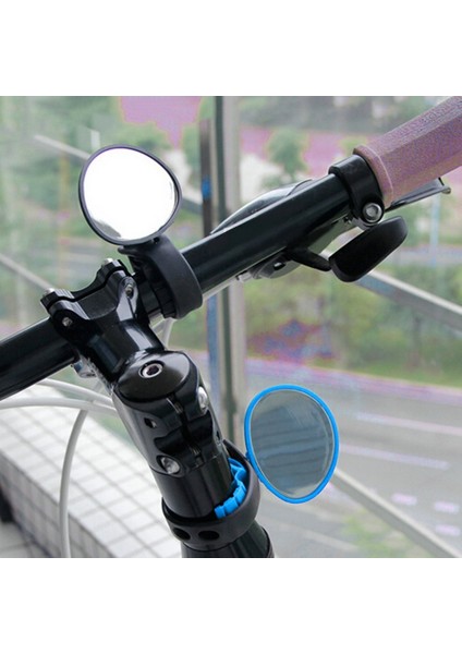 Pembe Tarzı Bisiklet Bisiklet Bisiklet Evrensel Ayarlanabilir Dikiz Aynası Gidon Dikiz Aynası Bisiklet Aksesuarları Esnek Güvenlik Dikiz (Yurt Dışından) fırsatları