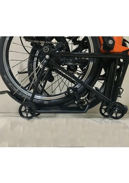 Şampanya Easywheel Stili Brompton 3sıxty Pıkes Katlanır Bisiklet Hafif 150G Için Easywheels ile Bisiklet Alaşım Arka Raf Q Raf (Yurt Dışından) fırsatları
