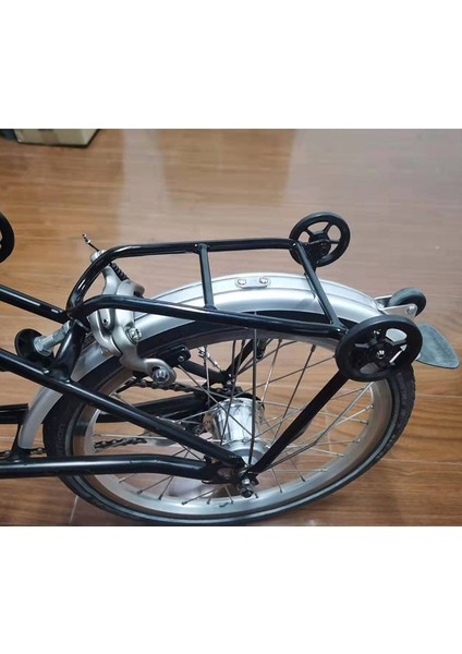 No.1 Tarzı Brompton Arka Raf Q Rafları Bisiklet Aksesuarları Için 2 Renk 146G (Yurt Dışından) fırsatları