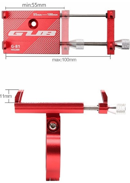 G81-GRI Tarzı Gub G81 G-81 Alüminyum Bisiklet Telefon Tutucu Akıllı Telefon Ayarlanabilir Destek Gps Bisiklet Telefon Standı Montaj Braketi (Yurt Dışından) fırsatları