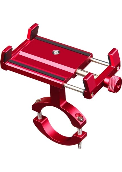 S004 Gümüş Tarzı Evrensel Bisiklet Scooter Alüminyum Alaşımlı Cep Telefonu Tutucu Mtb Dağ Bisikleti Braketi Cep Telefonu Bisiklet Aksesuarları Standı (Yurt Dışından) fırsatları