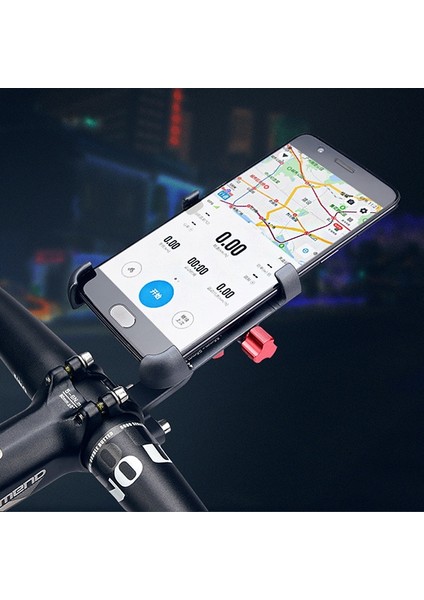 299B Titanyum Stili Promend Bisiklet Telefon Montajı Ayarlanabilir Alüminyum Alaşımlı Bisiklet Telefon Tutucu Bisiklet Navigasyon Braketi Aksesuarları Için Gps (Yurt Dışından)