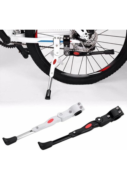 Siyah Stil Evrensel Ayarlanabilir Mtb Bisiklet Bisiklet Park Tekme Standları Bacak Raf Brace Dağı Yan Destek Bisiklet Bisiklet Parçaları Aksesuarları (Yurt Dışından)