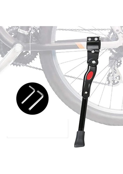 Beyaz Stil cm Ayarlanabilir Mtb Yol Bisikleti Kickstand Park Rafı Bisiklet Parçaları Dağ Bisikleti Desteği Yan Tekme Standı Ayak Desteği (Yurt Dışından) fiyatları