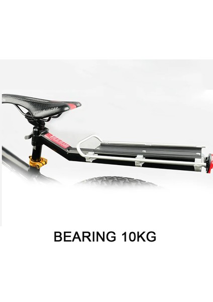 10KG Tarzı Taşıyan Bisiklet Bagaj Rafı Alüminyum Alaşımlı Mtb Arka Raf Bisiklet Taşıyıcı Yol Dağ Bisikleti Mtb Kargo Çanta Standı Tutucu Bagaj Rafları (Yurt Dışından) fiyatları