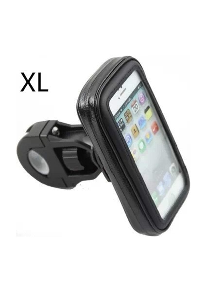 Type3 Boyut Xl Stili Bisiklet Motosiklet Telefon Tutacağı Mobil Stand Desteği iPhone Lus Gps Bisiklet Tutacağı Su Geçirmez Çanta Soporte Movil Moto (Yurt Dışından)