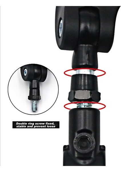 Sol Ayna Stili Bisiklet Dikiz Aynaları Dışbükey Geniş Açı Ayarlanabilir Elektrikli Motosiklet Bisiklet Gidon Yan Güvenlik Esnek Dikiz Aynası (Yurt Dışından) modelleri