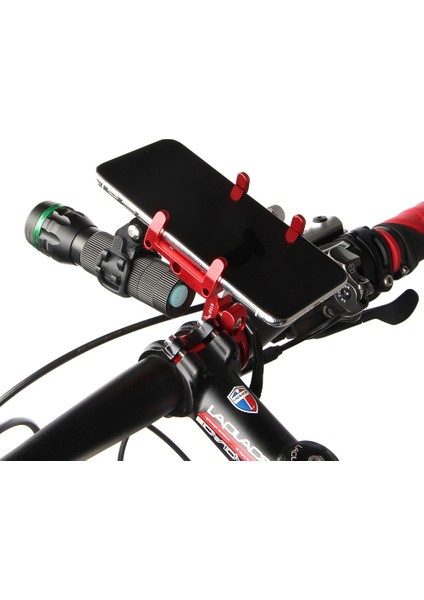 Kırmızı Stil Gub G-89 Telefon Montaj Bisiklet Kök Akıllı Cep Telefonu Braketi Takmak Kamera Far LED Torch Tutucu Mtb Telefon Braketi (Yurt Dışından) modelleri