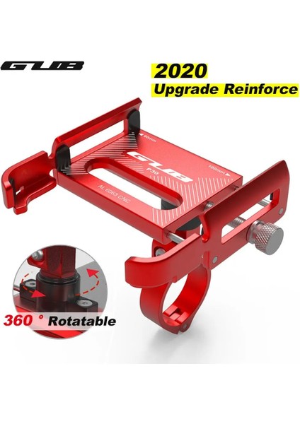 P30 Titanyum 360 Stili Gub Alüminyum Bisiklet Telefon Tutucu 3.5 7.5 Için Dönebilen Bisiklet Standı Scooter Motosiklet Dağı Gidon cl (Yurt Dışından)