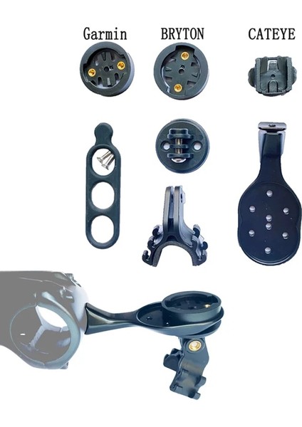 Montaj Stili Sl6 Sl7 Için Stemmtb Yol Bisikleti Bilgisayar Kamera Montaj Tutucu Out Ön Bikestem Uzatma Garmin Gopro Işık Için Destek Tutucu (Yurt Dışından) fiyatları