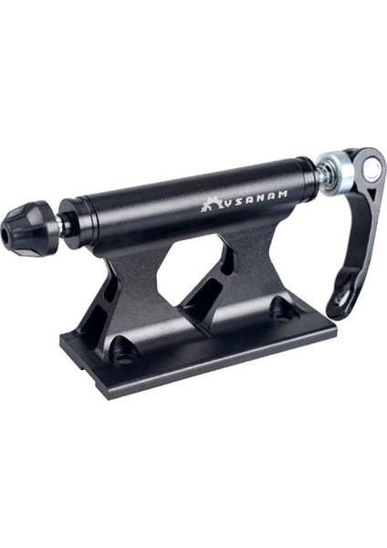 Siyah Stil Bisiklet Ön Çatal Hızlı Bırakma Sabitleme Klipsi Bisiklet Bloğu Çatal Araba Bagajı Park Rafı Taşıyıcı Kurulum Montaj Bisiklete Binme (Yurt Dışından)