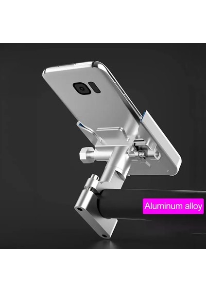 Kırmızı Stil Bisiklet Telefon Tutucu Evrensel Bisiklet Motosiklet Gidon Klip Standı Alüminyum Alaşım Bisiklet Telefon Tutucu Braketi Bisiklet Aksesuarları (Yurt Dışından) modelleri