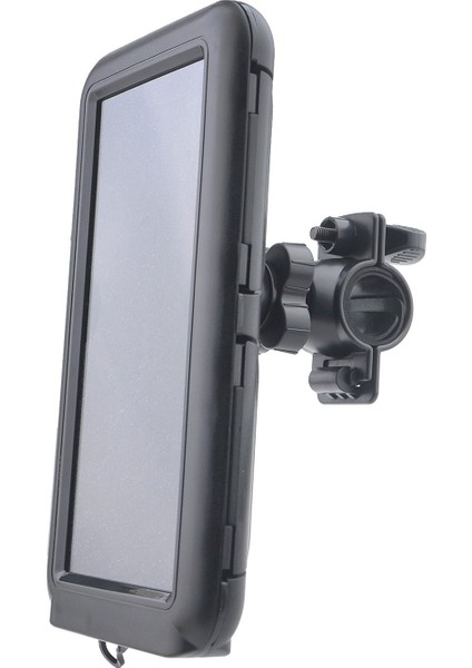 Pfs-Bk Stili Yükseltme Su Geçirmez Bisiklet Telefon Kılıfı Kapak Telefon Desteği Motosiklet Gidon Dikiz Aynası iPhone Pro Için Telefon Montajı (Yurt Dışından)