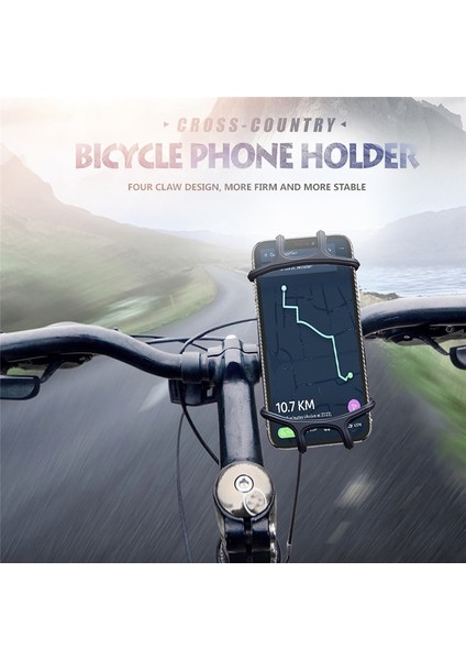 IPhone Samsung Için Bisiklet Telefon Tutucu Evrensel Cep Cep Telefonu Bisiklet Gidon Klip Montaj Montaj Gps Destek Cep Telefonu (Yurt Dışından) modelleri