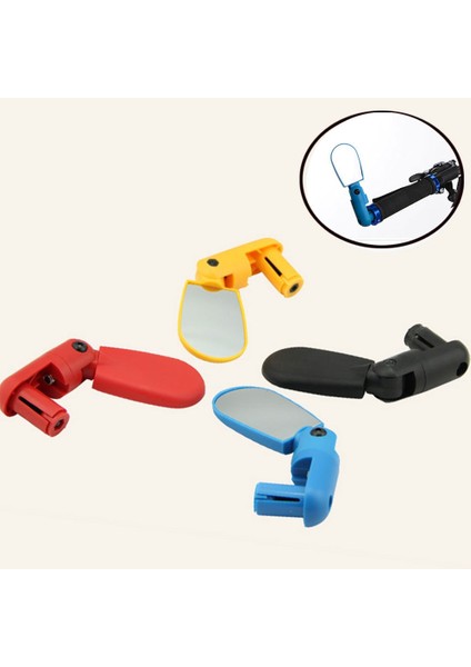 Siyah Stil Renkli Mini Ayarlanabilir Bisiklet Dikiz Aynası Dağ Bisikleti Dikiz Aynası Bisiklet Ekipmanları Sürme Maçı (Yurt Dışından) modelleri