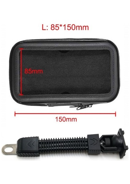 D L Stili Yazın Su Geçirmez Bisiklet Motosiklet Telefon Çantası Evrensel Bisiklet Kafası Tüp Çanta Dokunmatik Ekran Bisiklet Gidon Kılıfı Inç Için (Yurt Dışından) fiyatları