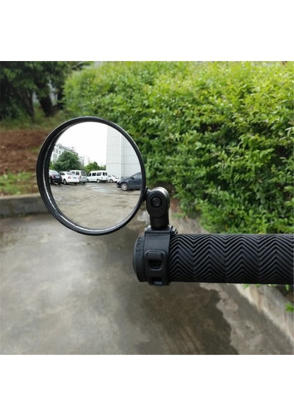 Büyük Stil Bisiklet Elektrikli Scooter Dikiz Aynası Bisiklet Büyük Görünüm Dışbükey Ayna Darı Parçaları Için Retroreflektör Modifikasyonu (Yurt Dışından)
