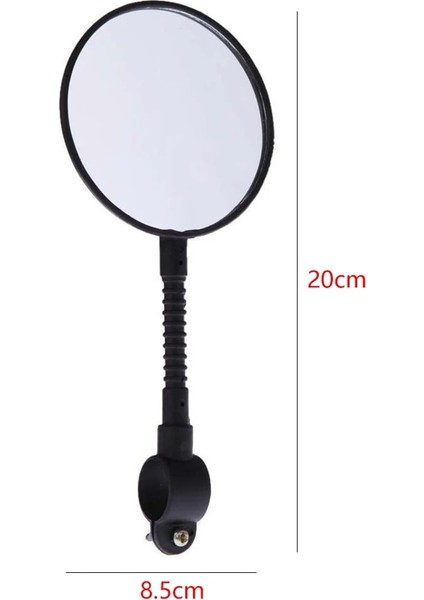 No.2 Tarzı M Derece Ayarlanabilir Bisiklet Dikiz Aynası Bisiklet Bisiklet Gidon Esnek Güvenli Dikiz Dikiz Aynası Döndür Bisiklete Binme (Yurt Dışından) fiyatları