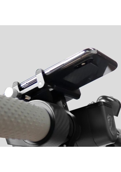Gri Tarzı Evrensel Ayarlanabilir Cep Telefonu Standı Tutucu Gidon Montaj Braketi Raf Xiaomi M365 Pro Elektrikli Scooter Cep Telefonu Standı (Yurt Dışından) fiyatları