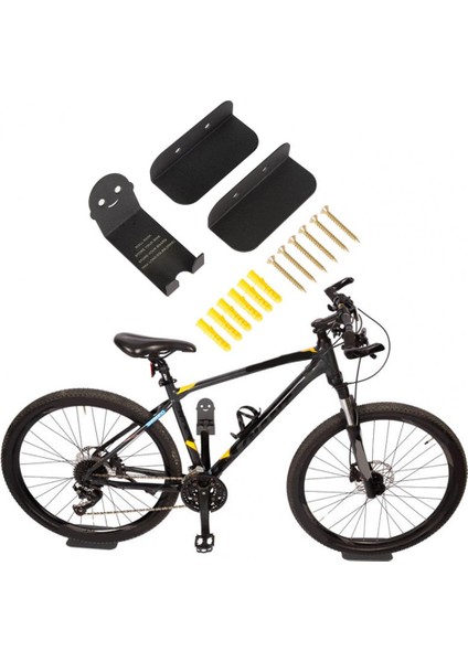 Siyah Stil Et Bisiklet Bisiklet Rafı Bisiklet Pedalı Asma Kilit Tutucu Lastik Duvara Montaj Bisiklet Duvar Desteği Depolama Askı Standı Bisiklet Aksesuarı (Yurt Dışından) fırsatları
