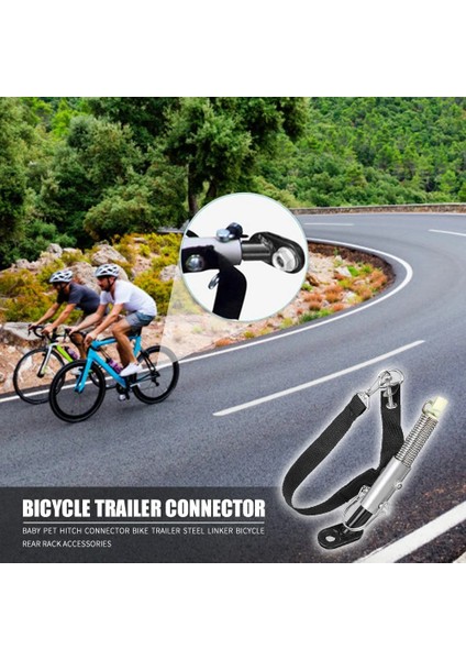Yeni Bisiklet Römorku Çelik Bağlayıcı Bisiklet Römorku Klasik Hitch Modeli Evrensel Bebek Pet Çoğaltıcı Hitch Linkertrailer Hitch Adaptörü (Yurt Dışından) modelleri