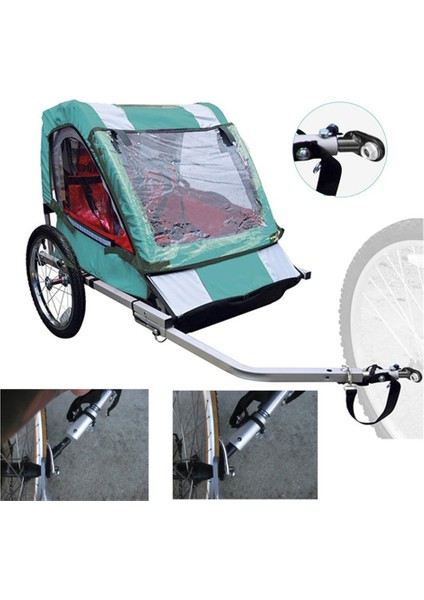 Yeni Bisiklet Römorku Çelik Bağlayıcı Bisiklet Römorku Klasik Hitch Modeli Evrensel Bebek Pet Çoğaltıcı Hitch Linkertrailer Hitch Adaptörü (Yurt Dışından) fırsatları