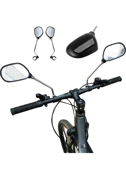 Bb 1pc Tarzı Bisiklet Dikiz Aynaları Motosiklet Scooter Electrombile Arka Taraf Dışbükey Geniş Açı Aynalar Bisiklet Aksesuarları #T1P (Yurt Dışından) fiyatları