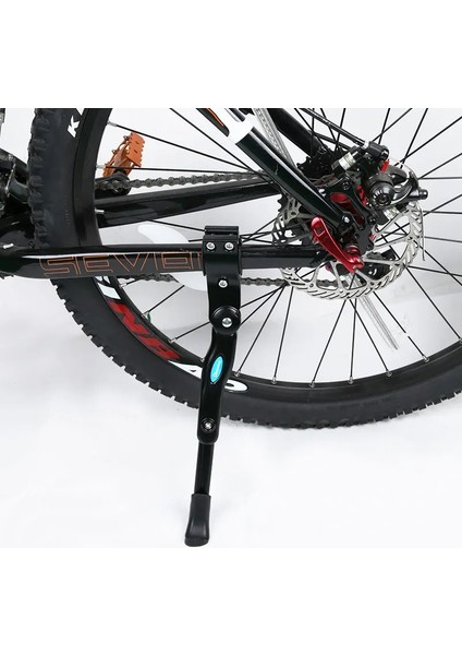 Dağ Bisikleti Ayak Standı Yol Bisiklet Desteği Bisiklet Arka Park Rafı Bisiklet Alüminyum Alaşımlı Mtb Bisiklet Yan Raf Kickstand (Yurt Dışından)