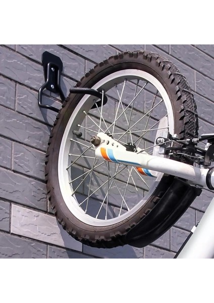 Bir Stil Bisiklet Metal Kanca Garaj Bisiklet Rafı Kapalı Dağ Park Rafı Taşınabilir Yol Bisiklet Aksesuarları Z1V8 (Yurt Dışından)