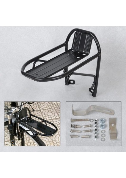 Bisiklet Bisiklet Bisiklet Ön Raf Taşıyıcı Panniers Çanta Bagaj Raf Braketi Gövde Alüminyum Alaşımlı Mtb Yol Bisiklet Parçaları (Yurt Dışından) modelleri
