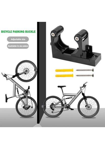 Beyaz Stil Ayarlanabilir Bisiklet Duvar Kancası Ekran Tutucu Stand Portablebicycle Taşıyıcı Çerçeve Dikey Zemin Duvara Monte Park Tokası (Yurt Dışından) fırsatları