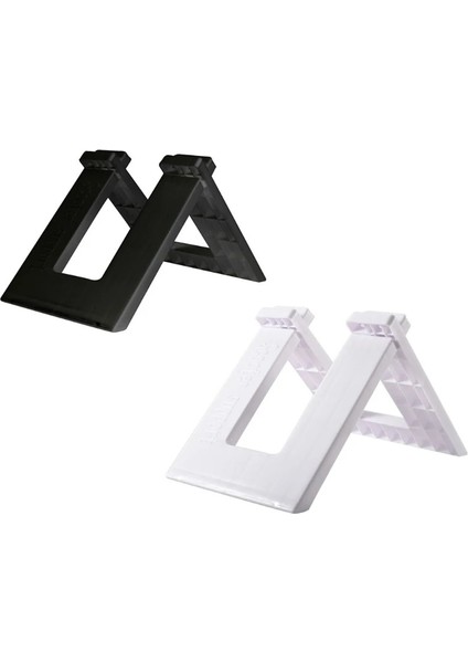 Beyaz Stil Denge Bisikleti Depolama Rafı 12" Taşınabilir 12 Kayar Scooter Park Çerçevesi Paralel Bisiklet Park Tripod Braketi (Yurt Dışından) modelleri