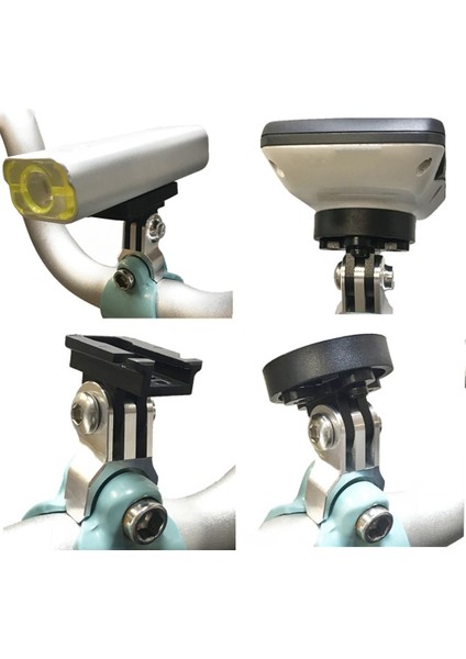 Gopro Stili Için B 1 Takım Bilgisayar Montaj Kamera Tutucu Gidon Garmin Tutucu Montaj Kiti Garminheadlightwahoo Brompton Katlanır Bisiklet Aksesuarları (Yurt Dışından)