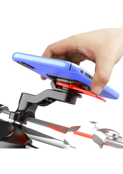 Bir Stil Mtb Bisiklet Scooter Navigasyon Telefon Braketi Tutucu Ayarlanabilir Motosiklet Dağ Bisikleti Gidon Kök Desteği Raf Tutucular Parçası (Yurt Dışından)