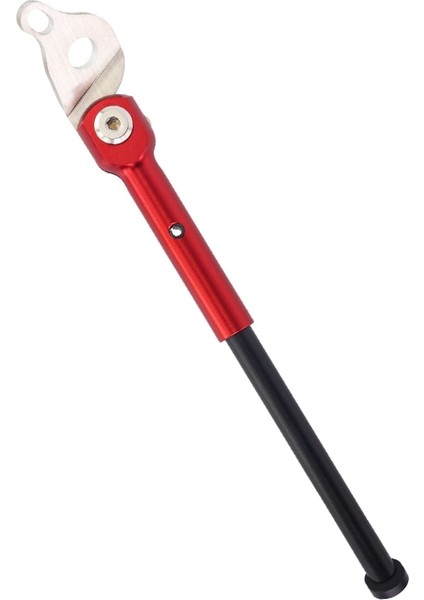 1 Adet Kırmızı Stil Onegoo Bisiklet Kickstand Park Rafı Küçük Tekerlek K3 Artı Katlanır Bisiklet Yan Destek Kick Ayakta Ayak Brace (Yurt Dışından)