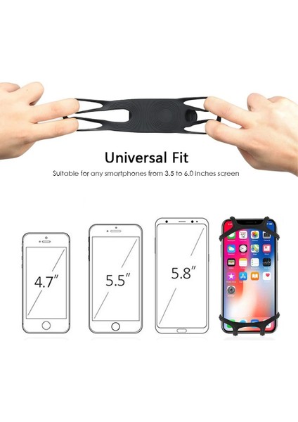 Titanyum 1 Tarzı Evrensel Alüminyum Alaşımlı Bisiklet Tutucu Rafları Motosiklet Gidon Dağı Kaymaz Moblie Cep Klipsi Bisiklet Telefon Tutucusu Için (Yurt Dışından)