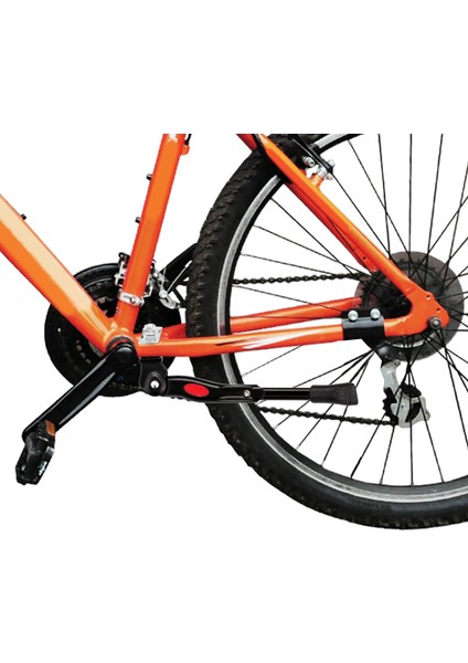 Beyaz Stil 1 Adet Siyah Beyaz Ayarlanabilir Mtb Yol Bisikleti Kickstand Park Bisiklet Rafı Dağ Bisikleti Desteği Yan Tekme Standı Ayak Brace (Yurt Dışından) fırsatları