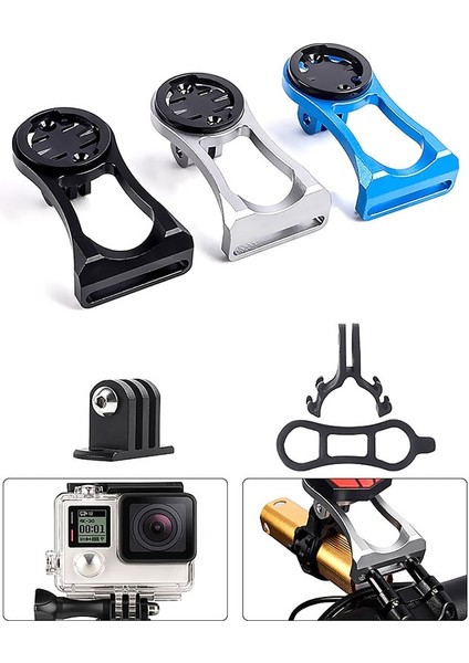 Kırmızı Stil Mtb Yol Bisiklet Bilgisayar Kamera Montaj Tutucu Out Ön Bisiklet Kök Uzatma Garmin Bryton Cateye Gopro Işık Için Destek Tutucu (Yurt Dışından)