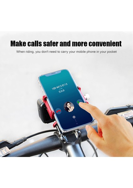 Siyah Stil Gub G99 G-99 Telefon Montaj Bisiklet Kök Akıllı Cep Telefonu Braketi Takmak Kamera Far LED Torch Tutucu Mtb Telefon Braketi (Yurt Dışından)