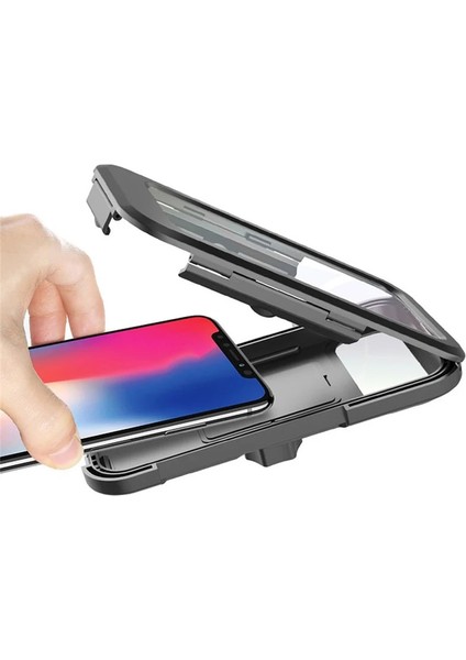 Model 1 Tarzı Bisiklet Telefon Tutucu Telefon Cep Telefonu Için Standı Bisiklet Su Geçirmez Destek Katlama Dağıtıcı Bisikletler Için Telefon Dağı Akıllı Telefon Rafı (Yurt Dışından) modelleri