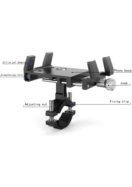 R5 Stili Alüminyum Alaşımlı Bisiklet Gidon Cep Telefonu Tutucular Standları Bisiklet Motosiklet Akıllı Telefonlar Gps Braketi Dağı Bisiklet Aksesuarları (Yurt Dışından) indirimleri