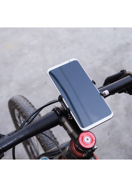 S Tarzı Bisiklet Cep Telefonu Tutucu Alüminyum Alaşımlı Sabit Stand Çerçevesi Pil Elektrikli Araç Motosiklet Sürme Aksesuarları (Yurt Dışından) modelleri